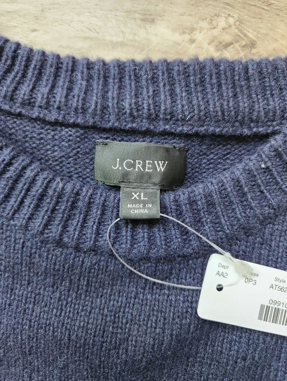 J Crew Fair Isle Lambswool Blend Crewneck Sweater Mens Xl Nwt
